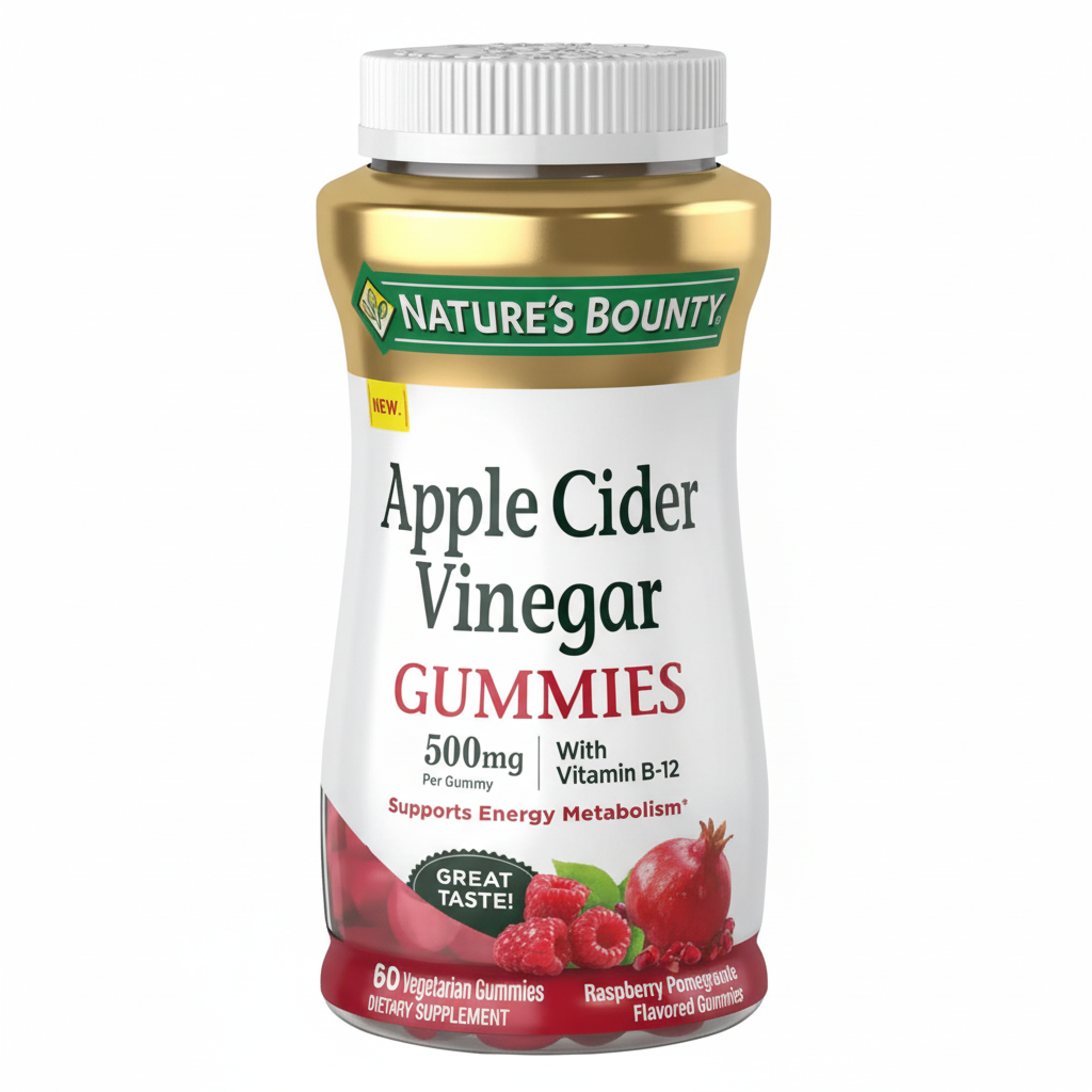 Apple Cider Vinegar Gummies 500mg - Nature's Bounty