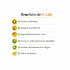Beneficios de Shilajit - Spring Valley 500mg