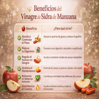 Beneficios del Vinagre de Sidra de Manzana infografía