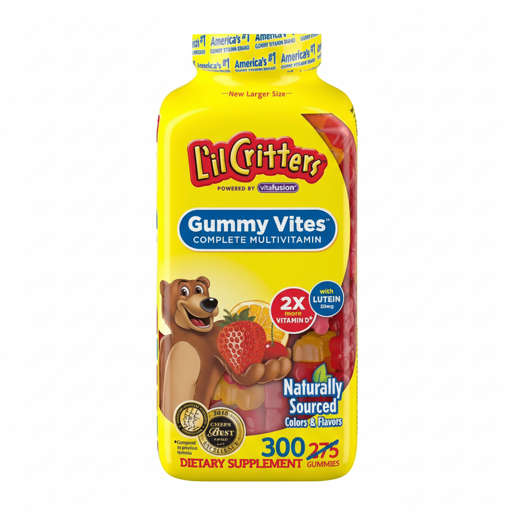 L'il Critters Gummy Vites 300 Gomitas - Multivitamínico Completo