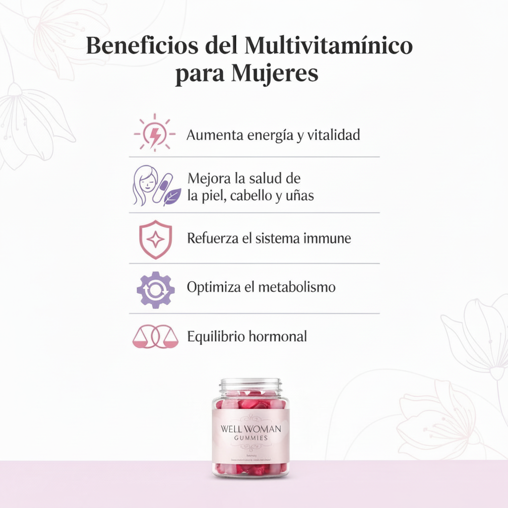 Multivitamínico para Mujeres 1024px Ampliada