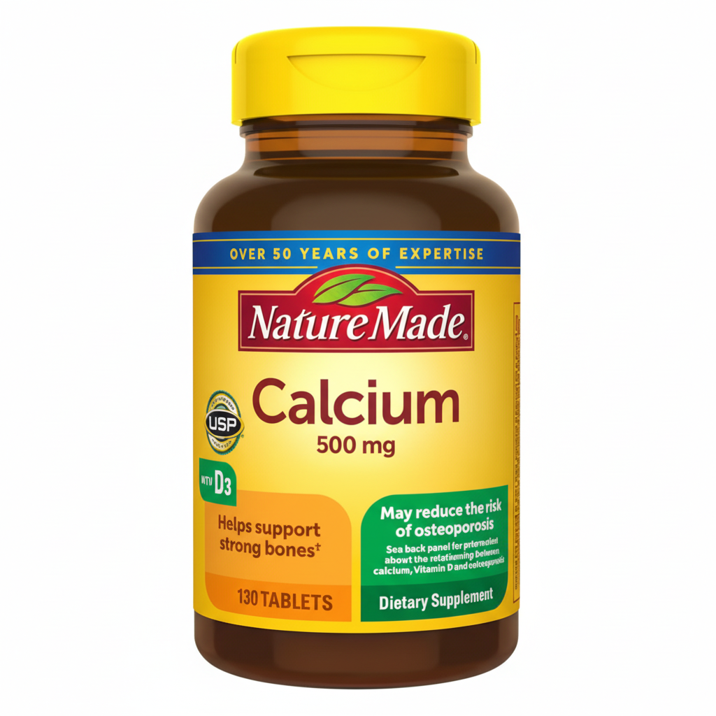 Nature Made Calcium 500mg Ajustado 1024x1024