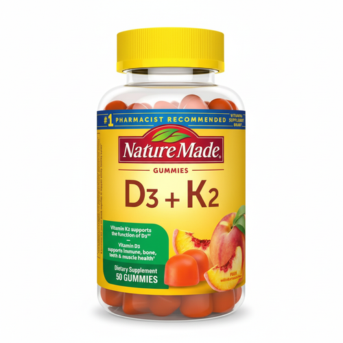 Nature Made D3 + K2 Gummies 50 Gomitas