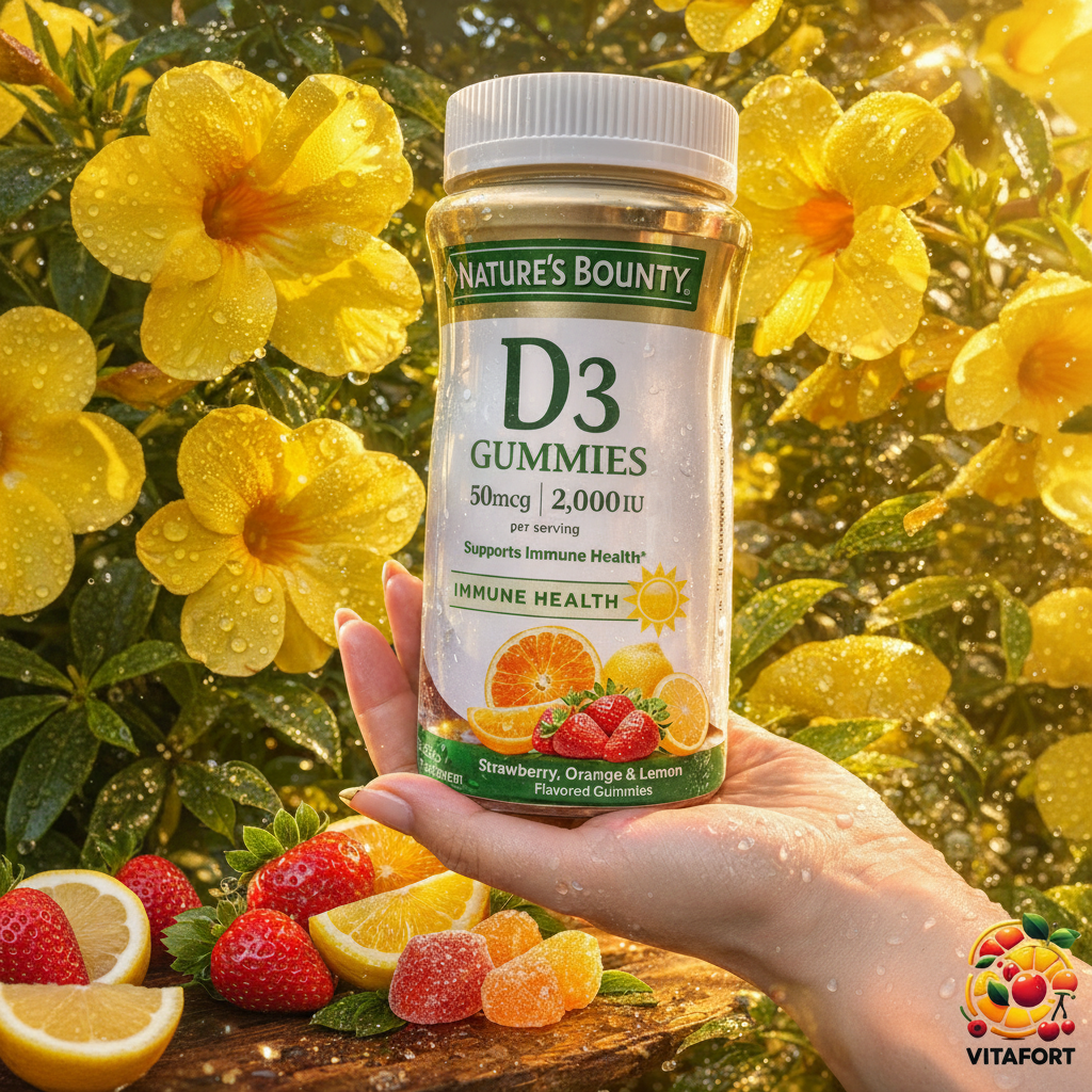 Nature's Bounty D3 Gummies Lifestyle 1024x1024