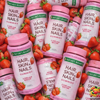 Nature's Bounty Hair Skin Nails con Fresas 1024x1024