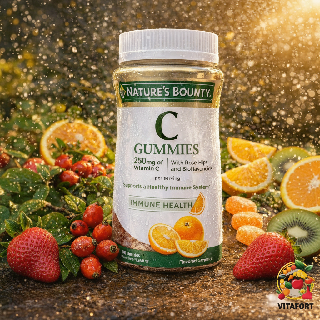 Nature's Bounty Vitamina C Gummies Lifestyle 1024x1024